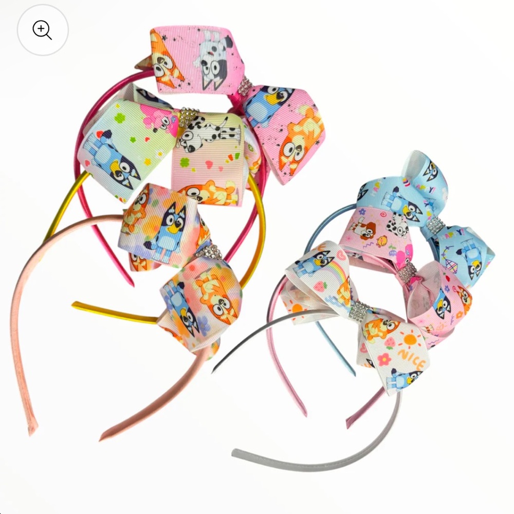Bluey Toddler Headbands Bundle of 11